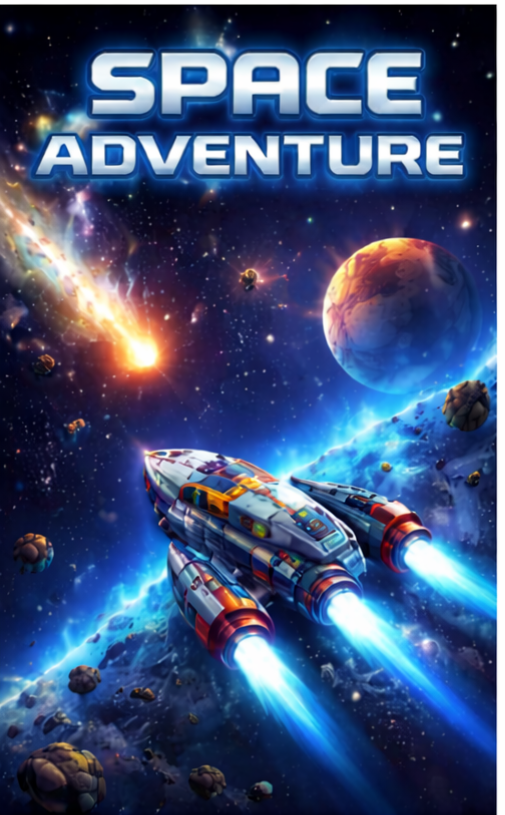 Space Adventure game cover